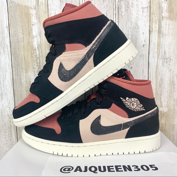 Air Jordan 1 Mid Women’s Canyon Rust - Picture 3 of 10